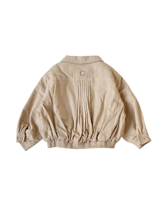 裏起毛コーデュロイバックプリーツJK.