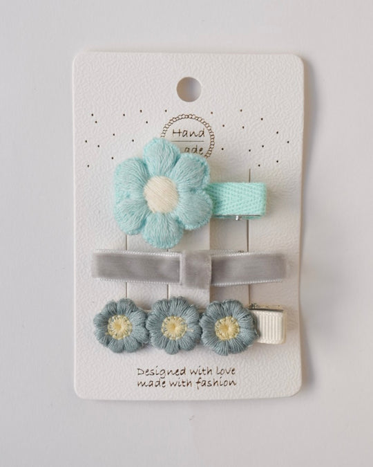 ベロアリボンクリップセット