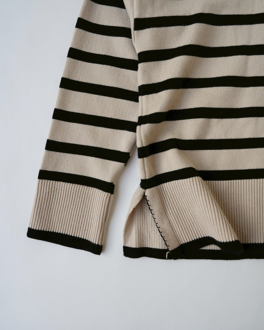 ボーダートップスニットセットアップ