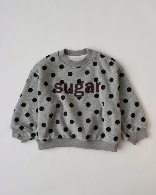 ドットロゴ裏起毛スウェット