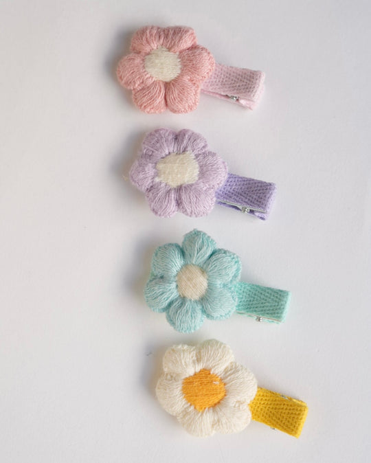 ベロアリボンクリップセット