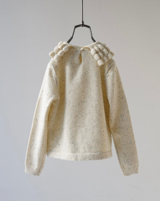 ぽこぽこカラーネップニット