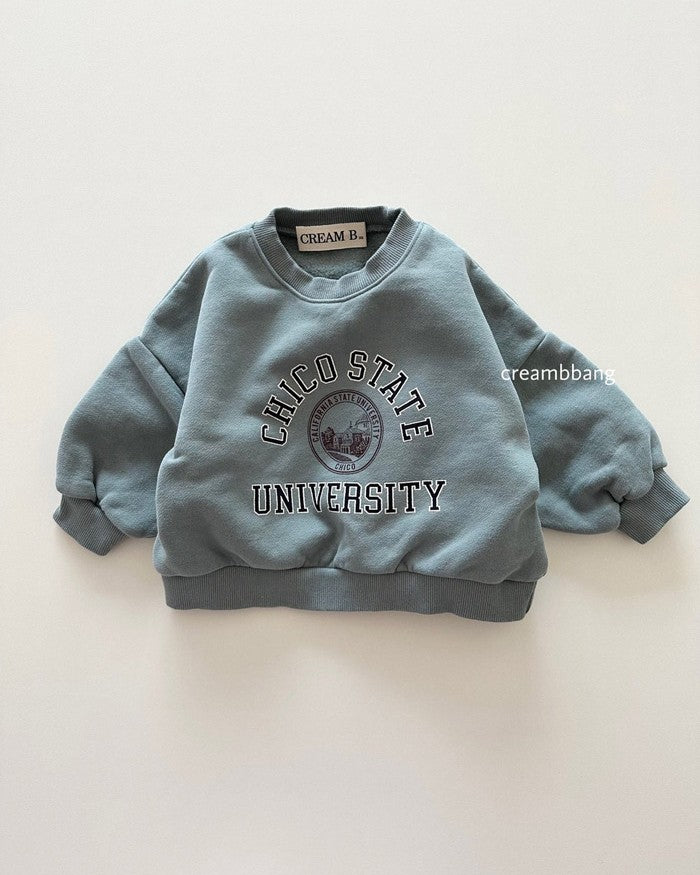 [Cream B]カレッジ起毛mtm