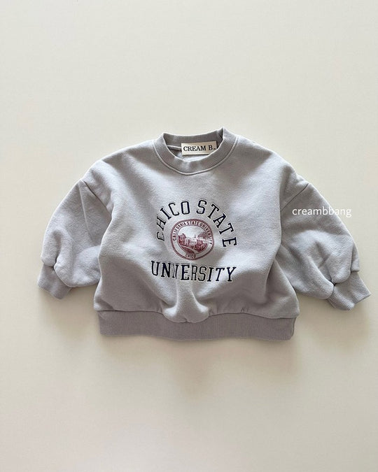 [Cream B]カレッジ起毛mtm