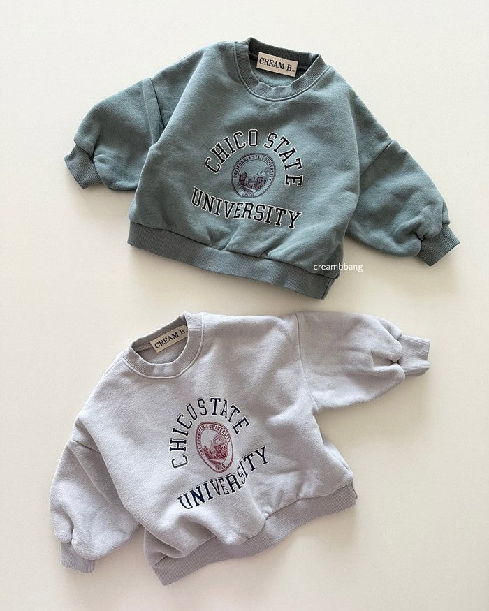 [Cream B]カレッジ起毛mtm