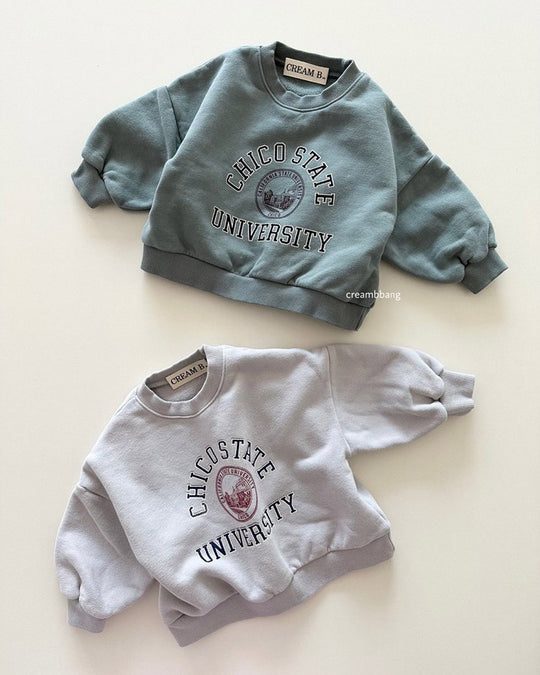 [Cream B]カレッジ起毛mtm