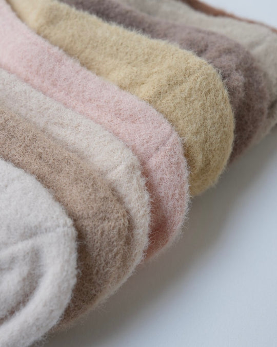 ふわもちベビーソックス2足セット