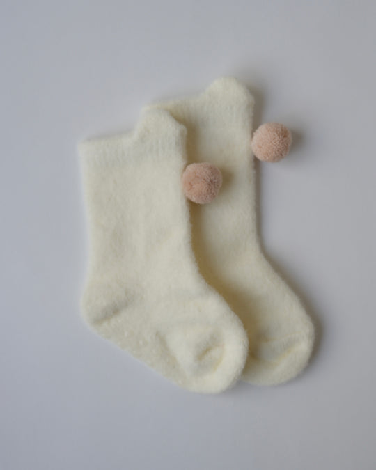 ポンポンBABYソックス