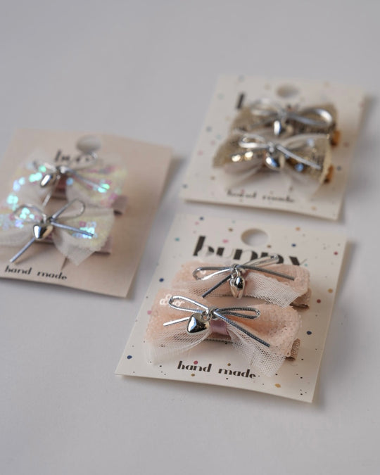 キラキラリボンクリップ