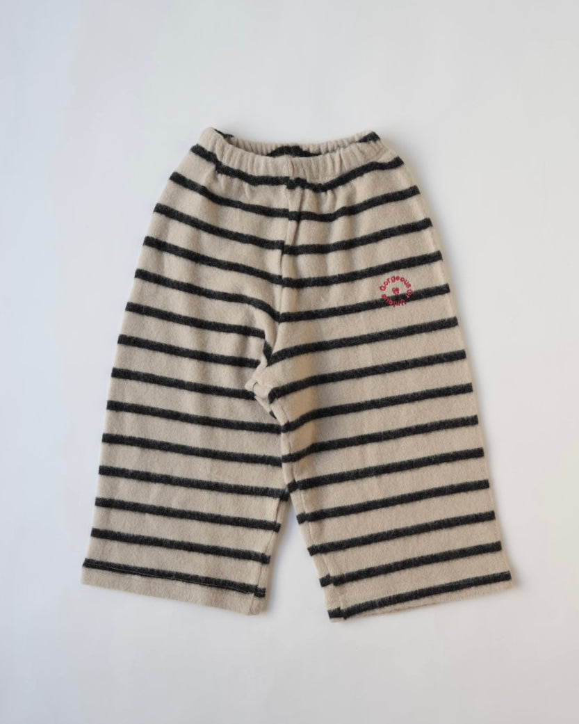 フランネルボーダーパンツ