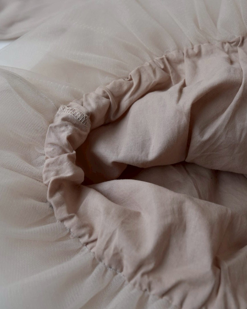 ラメチュールバルーンワンピース