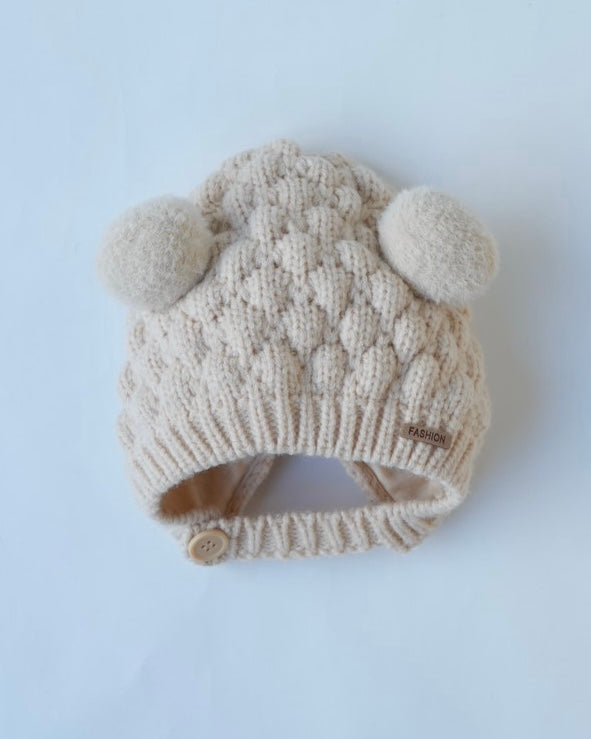 バブルニットくまさんボンネ