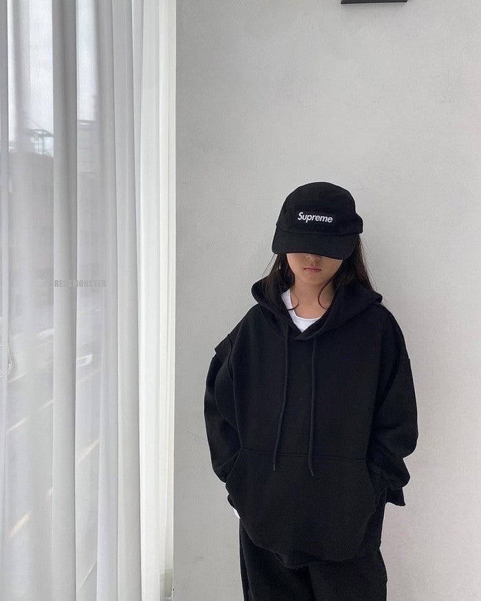 DressMonster]パッチワークオーバーフーディー. – unbirthday