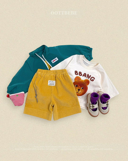 [oottbebe]ビッグコーデュロイパンツ