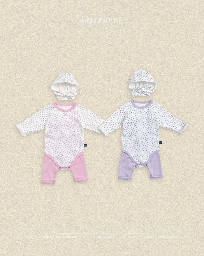 [oottbebe]ココフラワーボネット