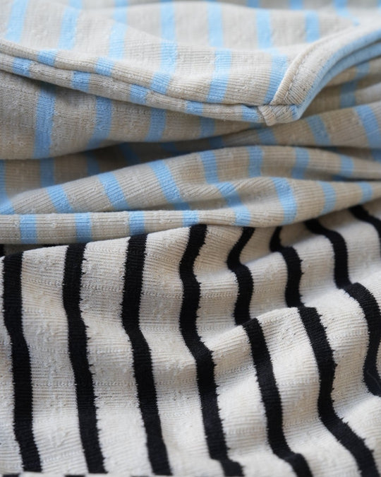 キャミレイヤードボーダートップス