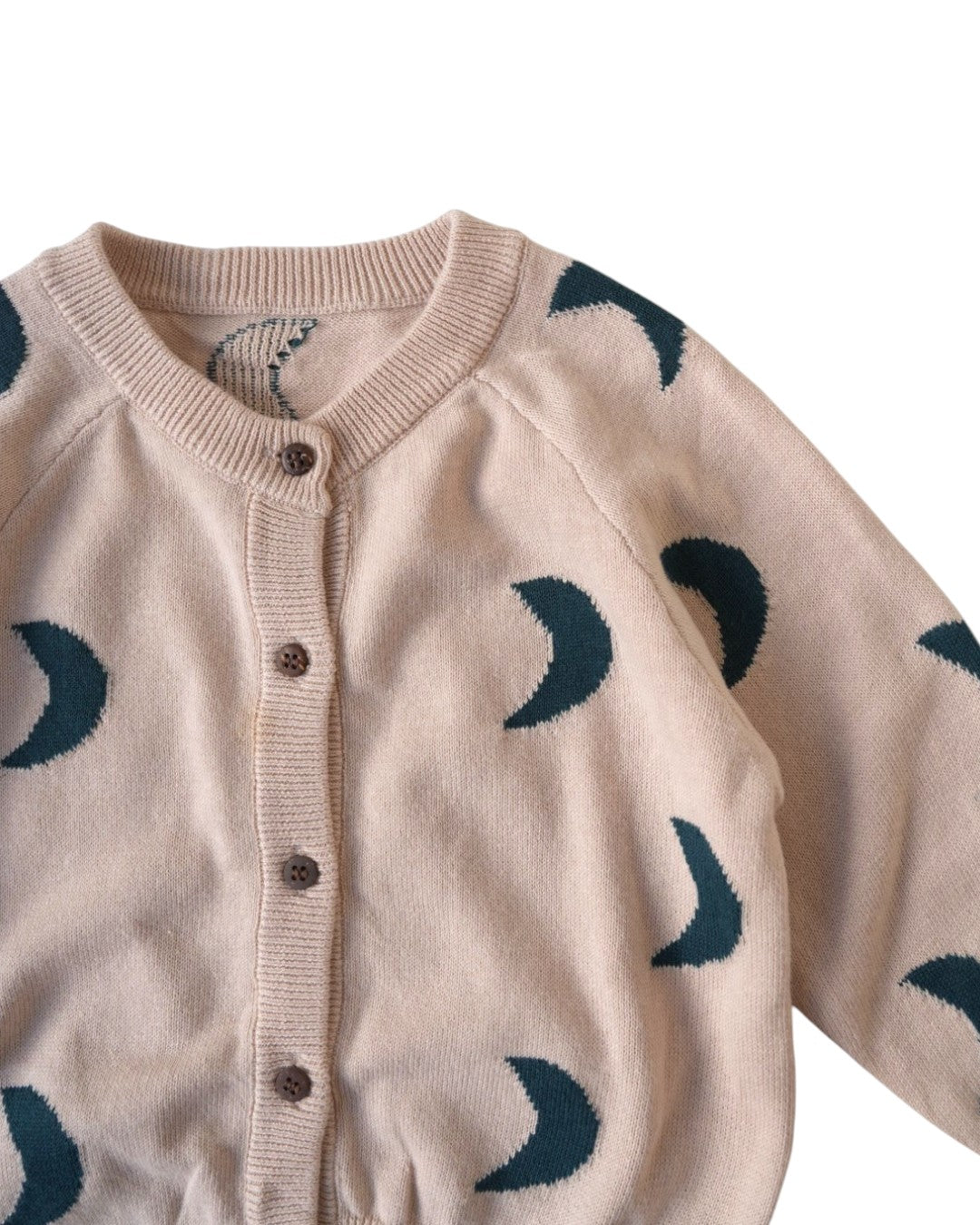 MOONコットンニットカーディガン