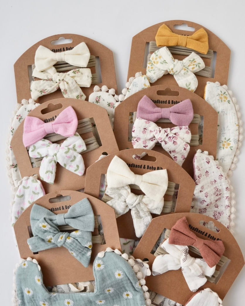 ヘアバンド付リバーシブルスタイ