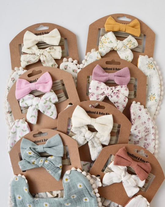 ヘアバンド付リバーシブルスタイ