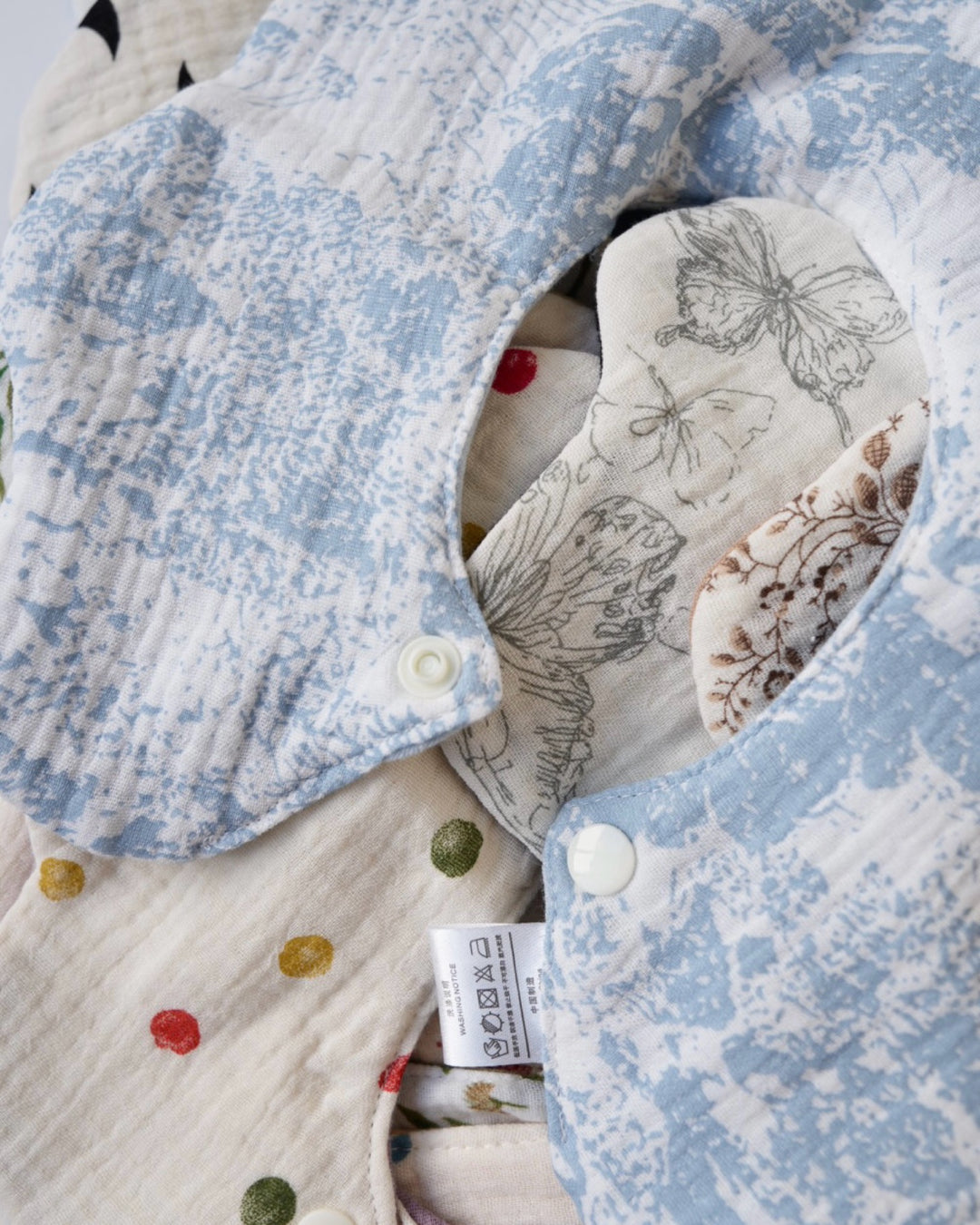 リバーシブルガーゼスタイ