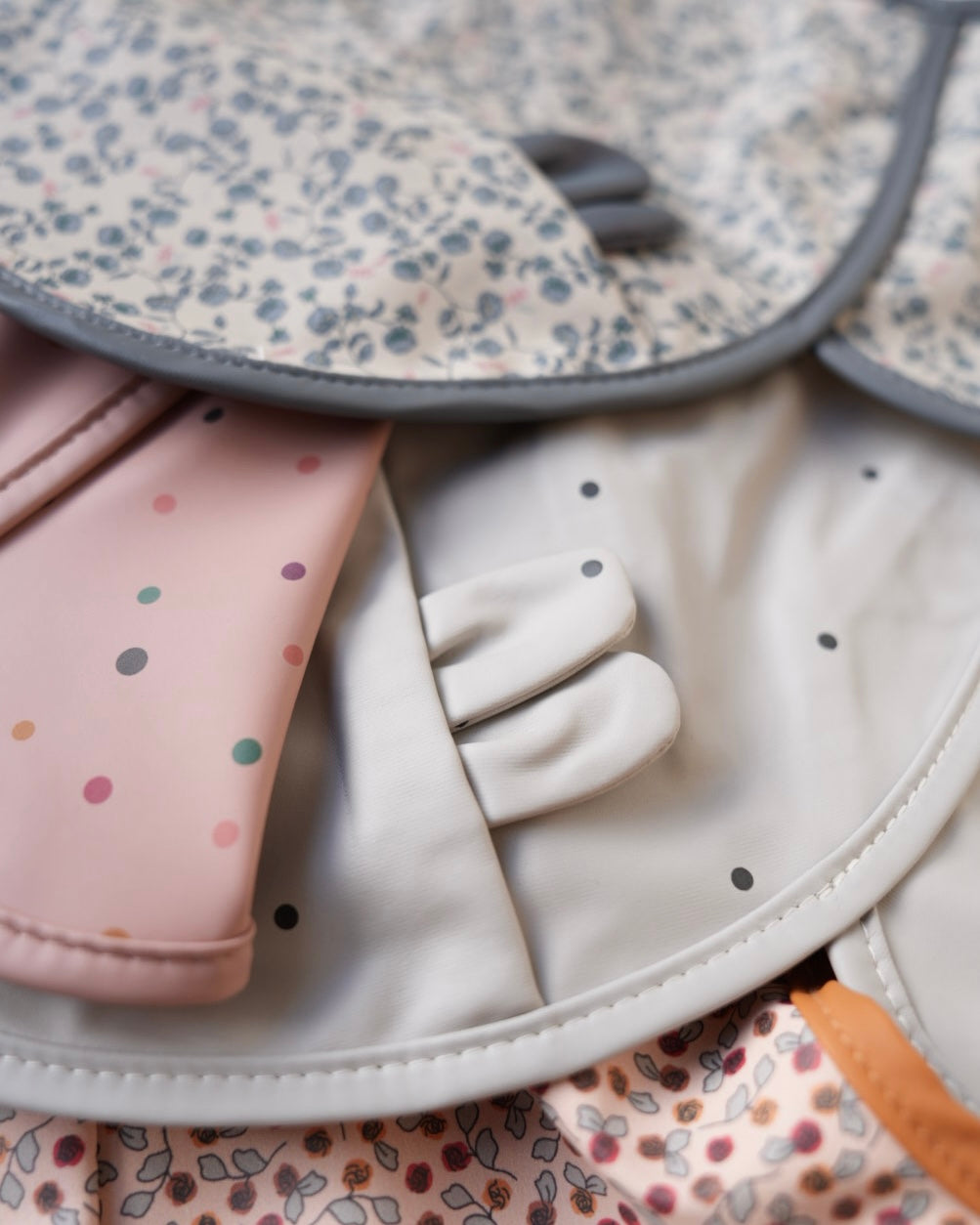 耳付お食事エプロン