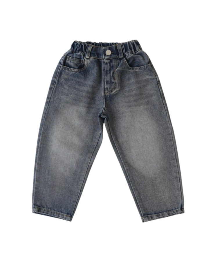 テーパードウォッシュデニム