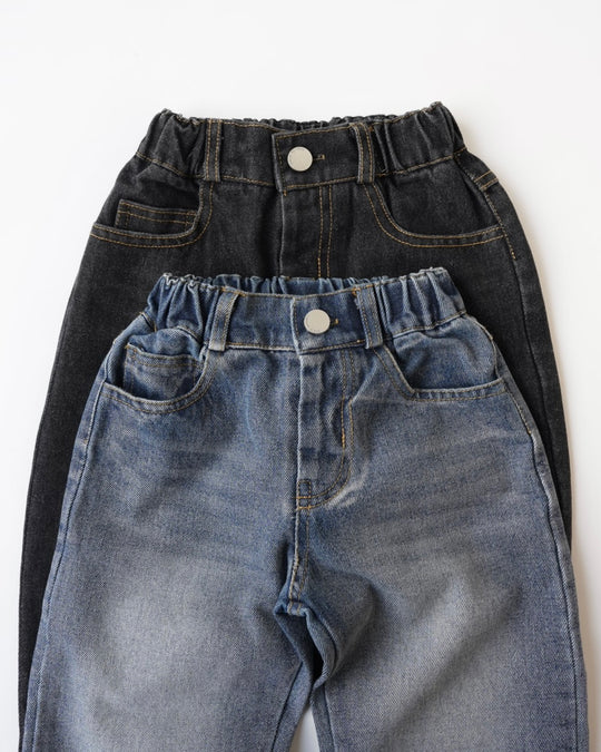 テーパードウォッシュデニム