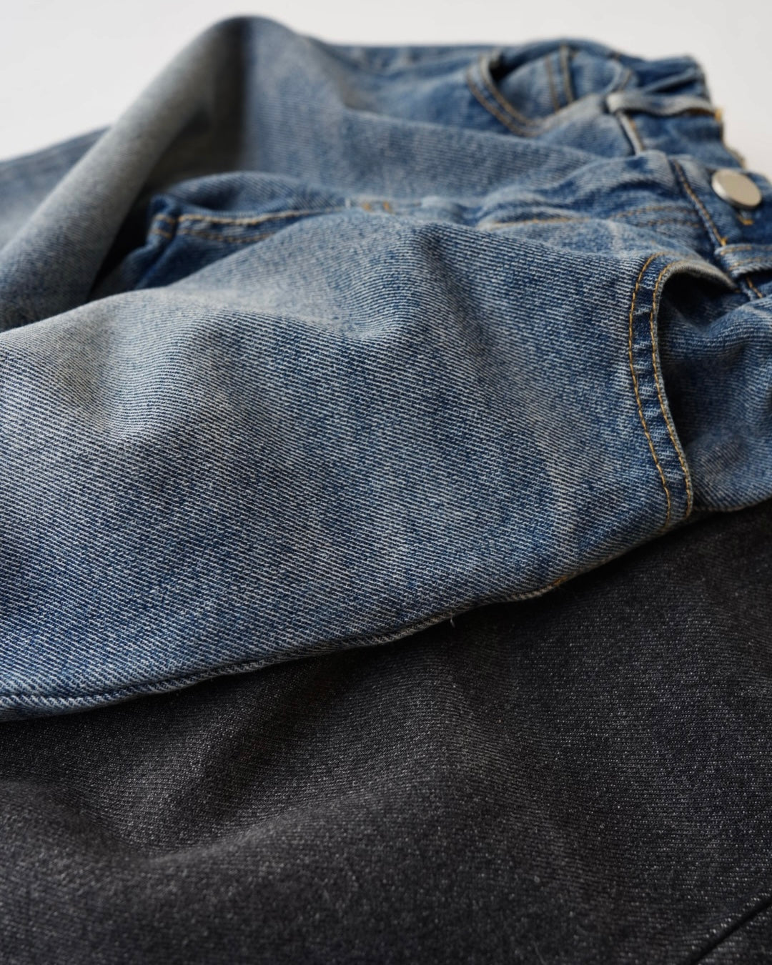 テーパードウォッシュデニム