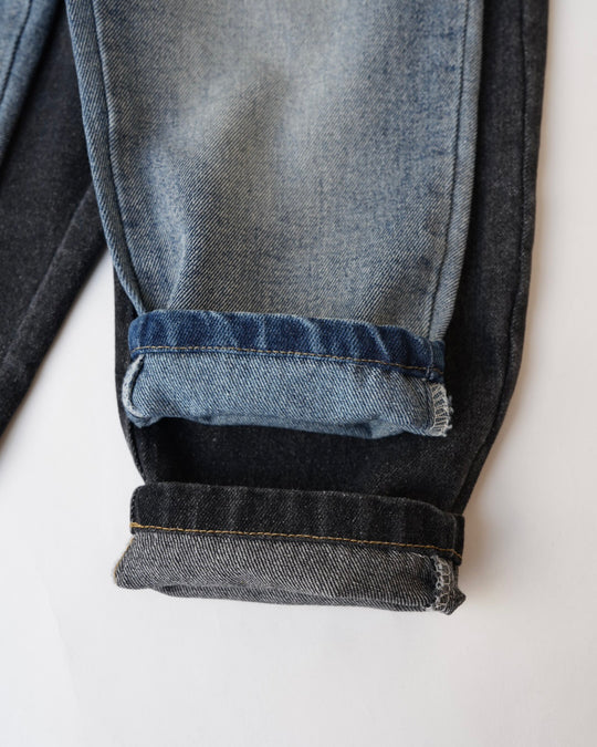 テーパードウォッシュデニム