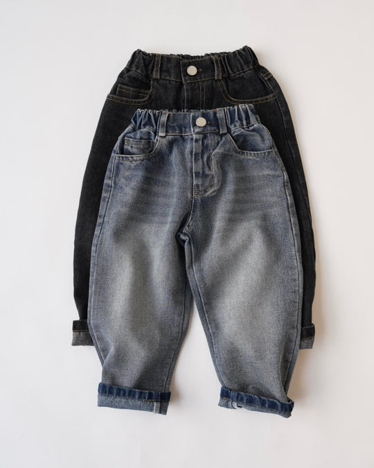 テーパードウォッシュデニム