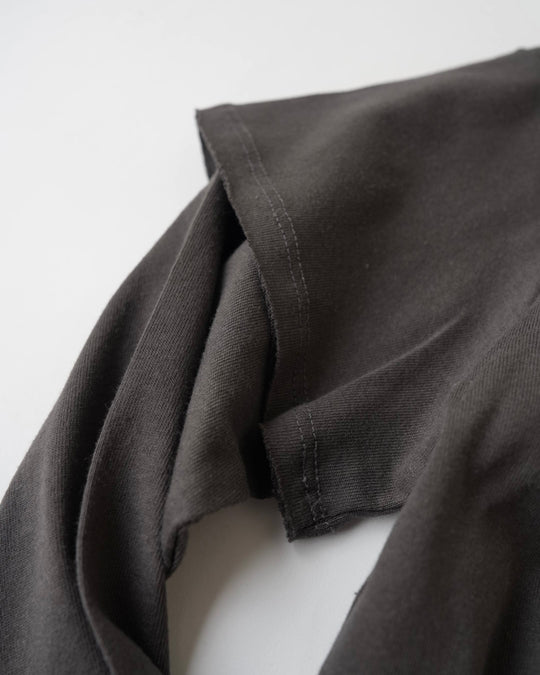 レイヤードショート丈プリントT