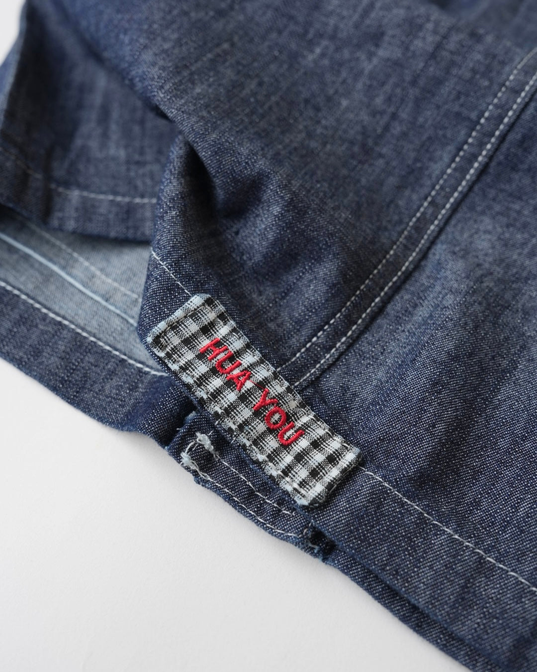 ステッチデニムベスト