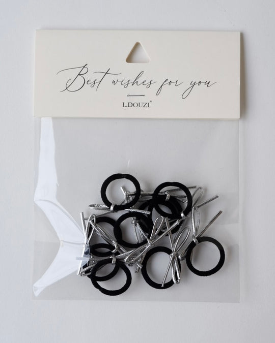 カラーコードリボンゴム10本セット