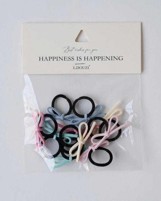 カラーコードリボンゴム10本セット