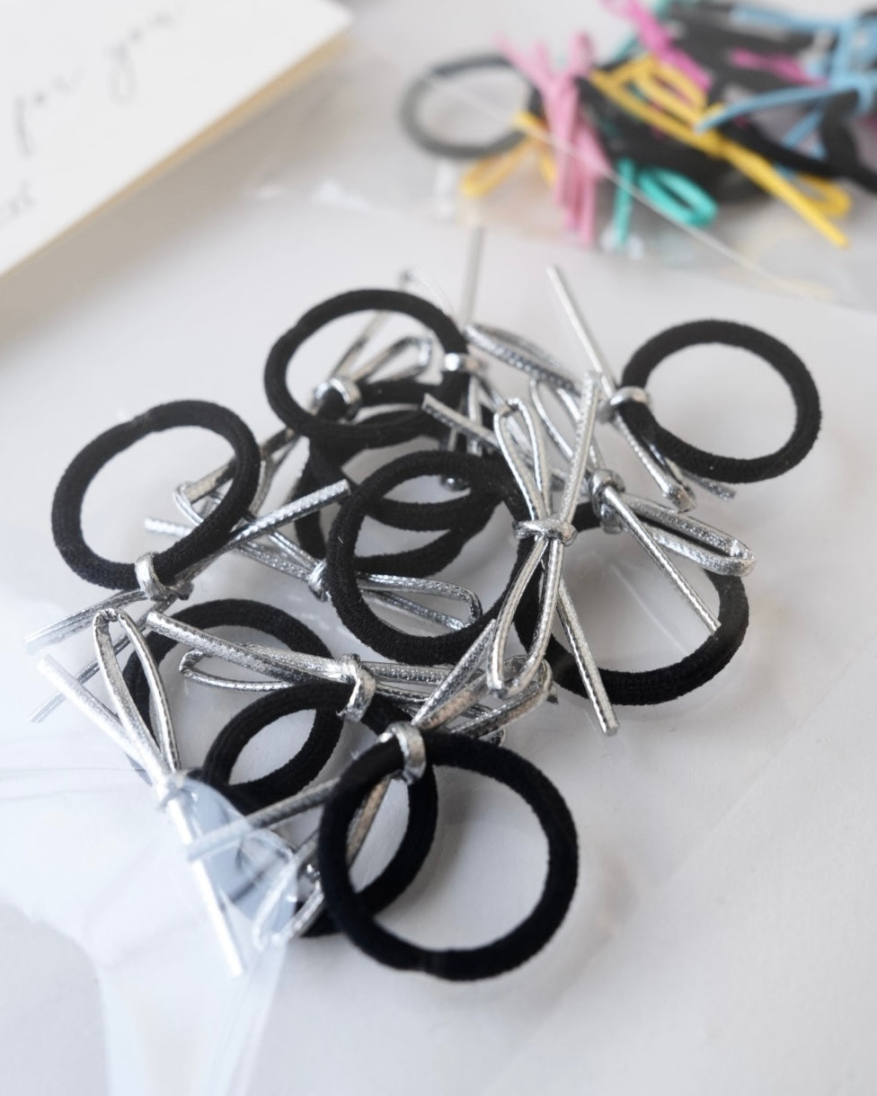 カラーコードリボンゴム10本セット