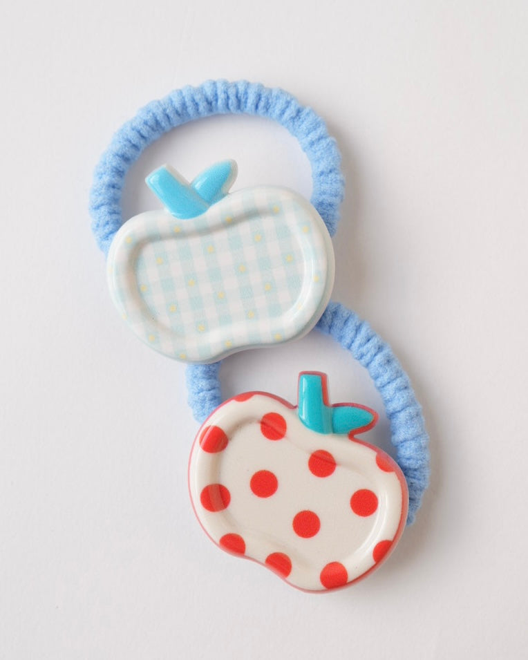 リンゴヘアゴム