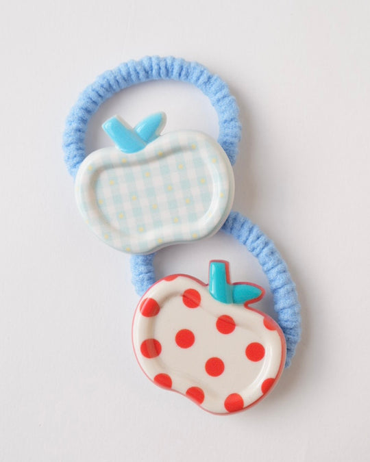 リンゴヘアゴム