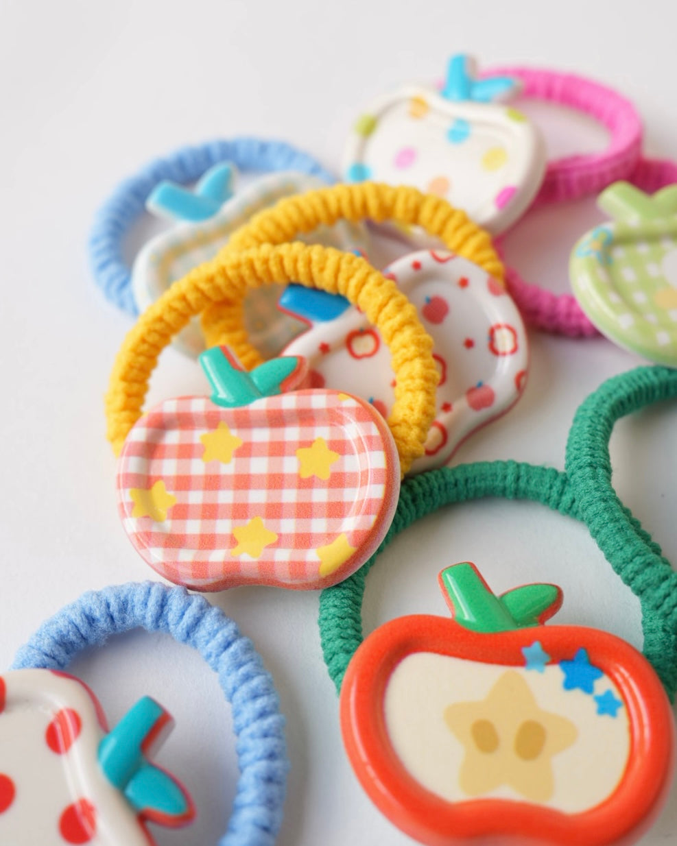 リンゴヘアゴム