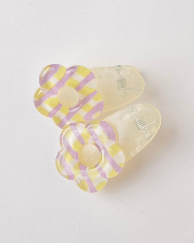 クリアフラワークリップ