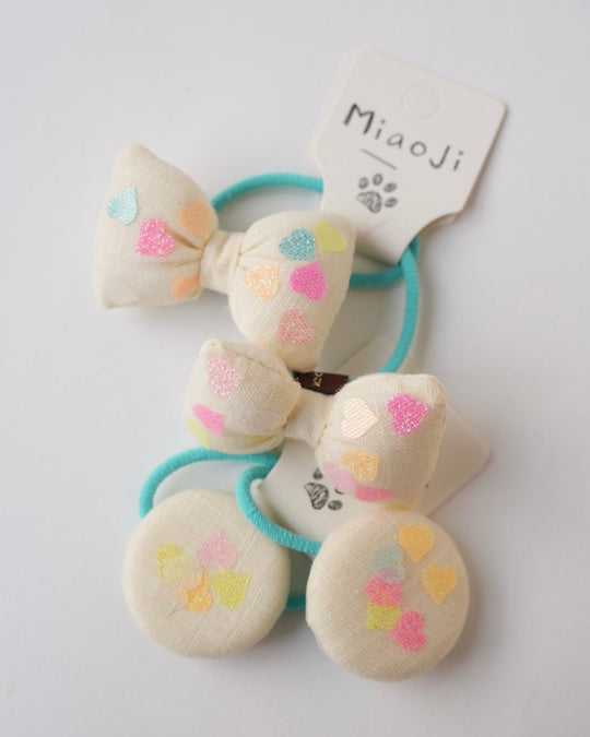 ハートチップヘアゴム