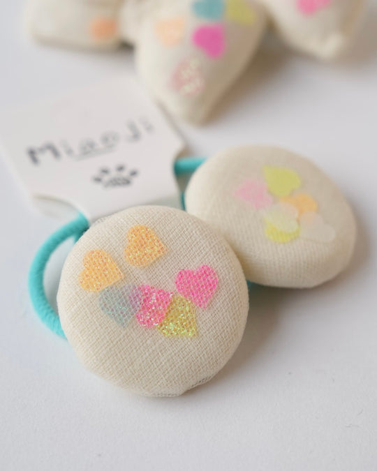 ハートチップヘアゴム