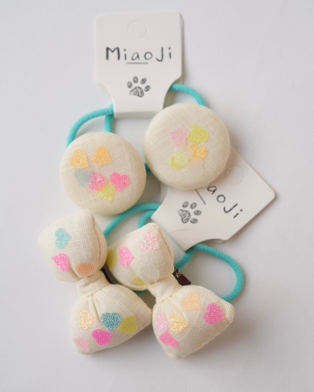 ハートチップヘアゴム