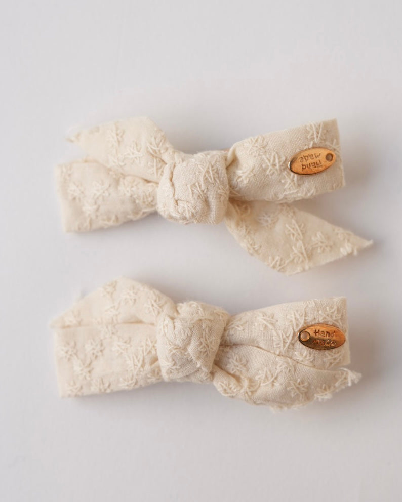 ナチュラルリボンクリップ