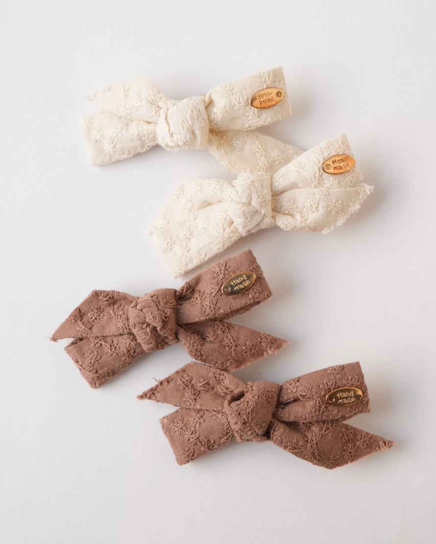 ナチュラルリボンクリップ