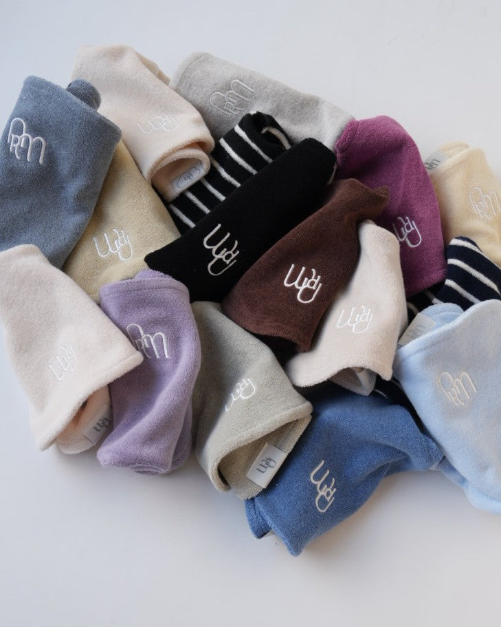 [would U]cloud terry bibs"16色"