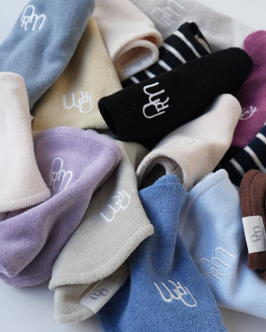 [would U]cloud terry bibs"16色"