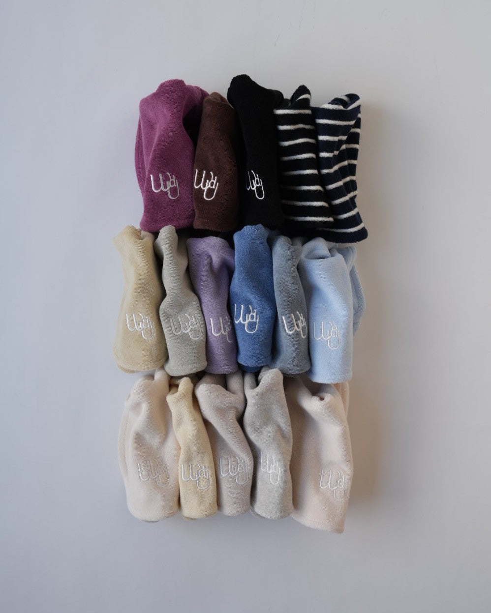 [would U]cloud terry bibs"16色"