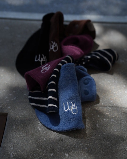[would U]cloud terry bibs"16色"