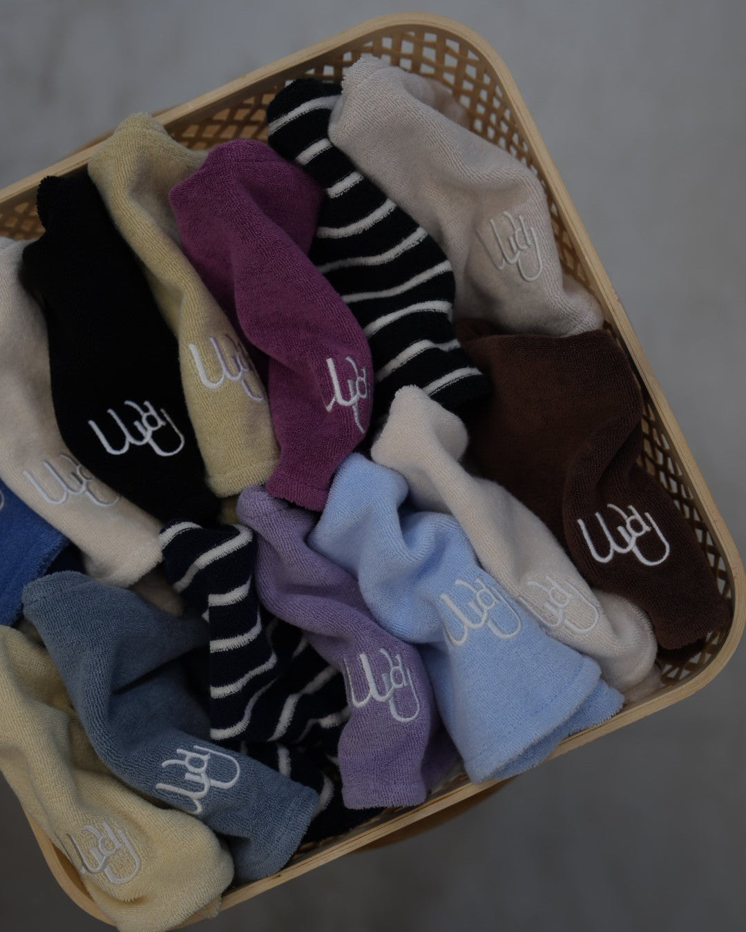 [would U]cloud terry bibs"16色"