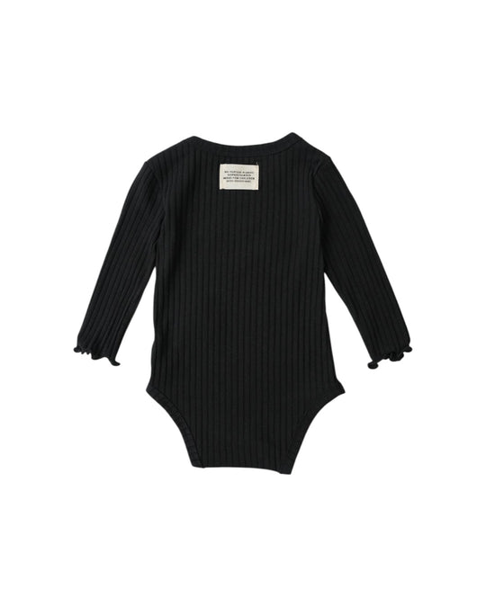 [brodyjane]ブラックL/Sボディスーツ.